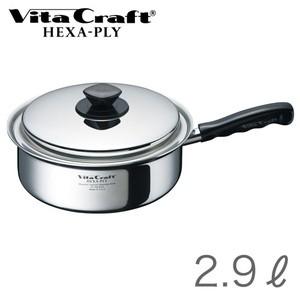 ビタクラフト (Vita Craft ヘキサプライ 片手ナベ 2.9L (IH対応) (送料無料)
