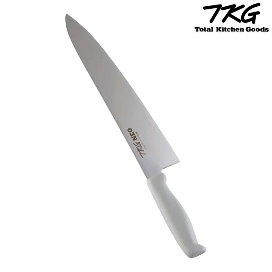 TKG-NEO (ネオ) カラー 牛刀 30cm ホワイト ATK8025 7-0315-0205 4905001042379 遠藤商事