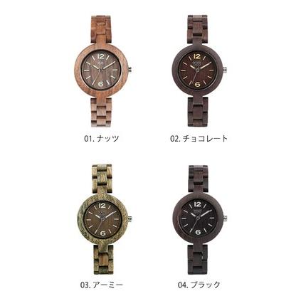 (正規品) WEWOOD ウィーウッド ウッドウォッチ 木製 腕時計 MIMOSA (全4色) (レディース) (送料無料)｜ryouhin-hyakka｜02