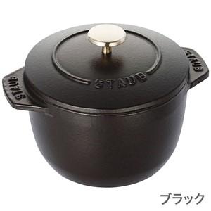 (日本国内正規品) (生涯保証付) ストウブ (staub ) ラ・ココット de GOHAN M (2合炊き) (ブラック/グレー//全2色) JAN: 3272342516250 (送料無料)｜ryouhin-hyakka｜02