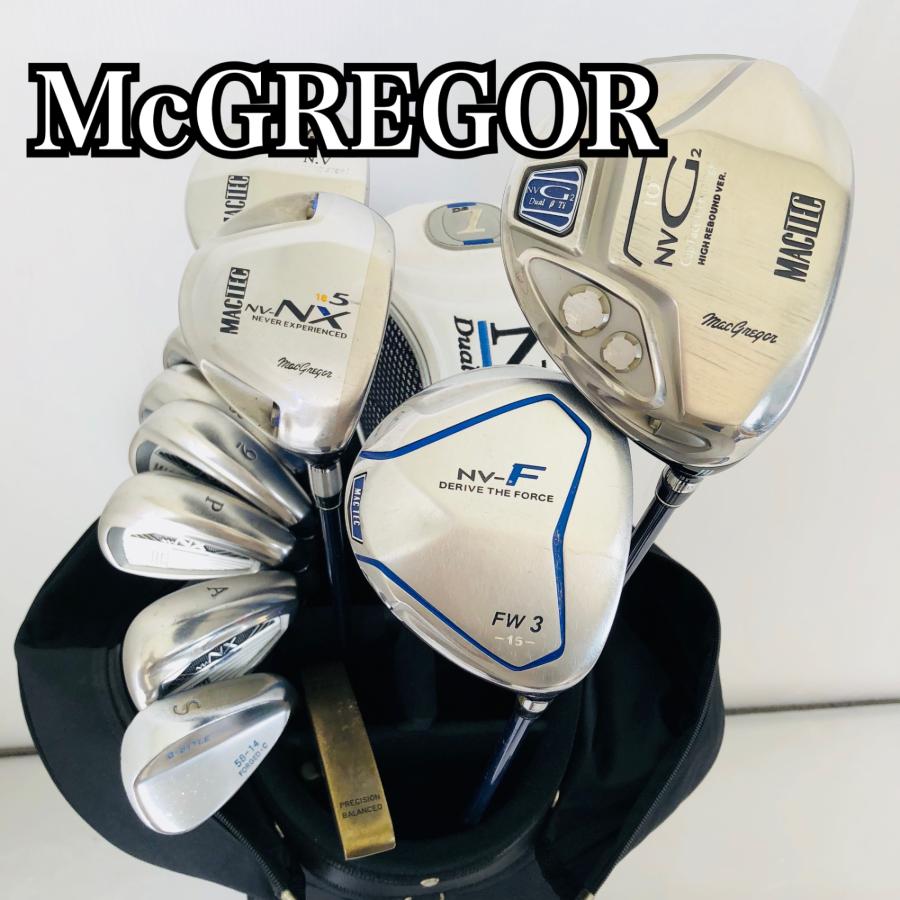 McGREGOR マグレガー MACTEC マックテック メンズ ゴルフセット クラブ