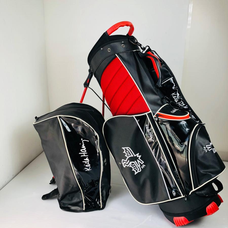 keith haring キャディバッグ Amazon.co.jp: Keith Haring KHCB-06 Golf Cart Caddy Bag