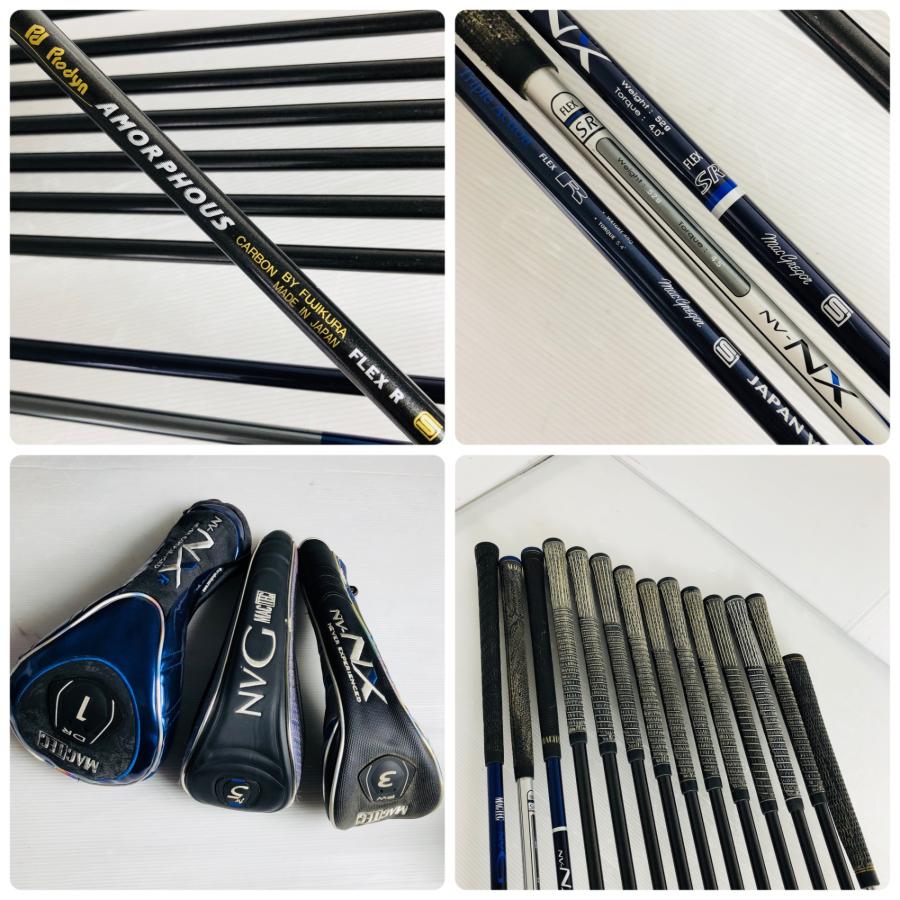 豪華 14本 McGREGOマグレガー MACTEC マックテック メンズ ゴルフ