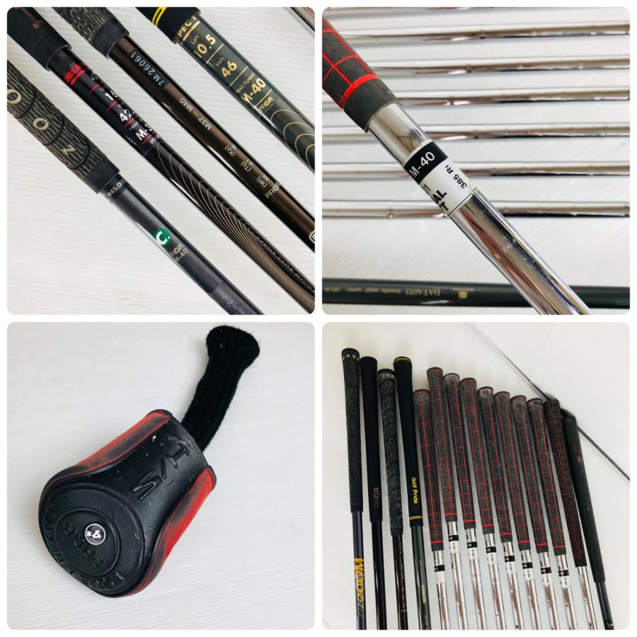 メンズゴルフクラブセット　【PRGR】【 COURSE】ヘッドカバー付 豪華 14本 PRGR プロギア メンズ ゴルフセット クラブ セット