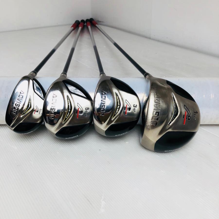 豪華 13本 Daiwa ダイワ ADVISOR アドバイザー メンズ ゴルフ