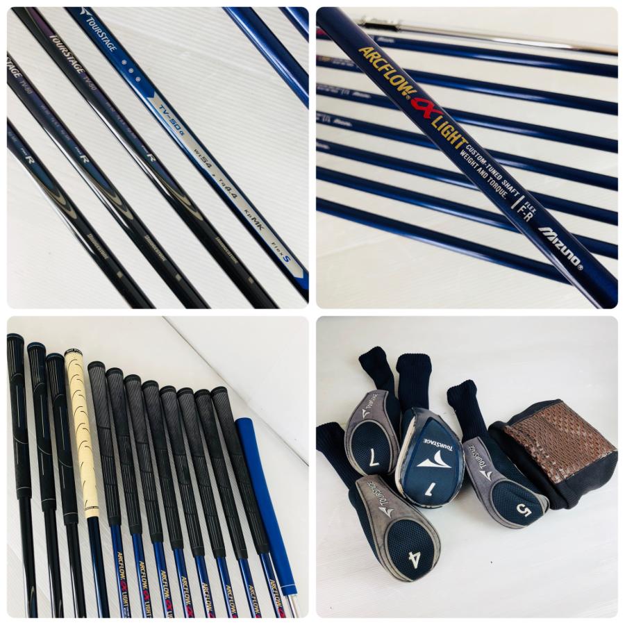 豪華 13本 ブリヂストン TOUR STAGE ViQ ツアーステージ メンズ ゴルフ