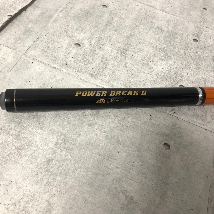 Mezz Power Break ビリヤードキュー Power Break 2｜ブレイクキュー｜キュー｜ポケット プロダクツ｜Mezz