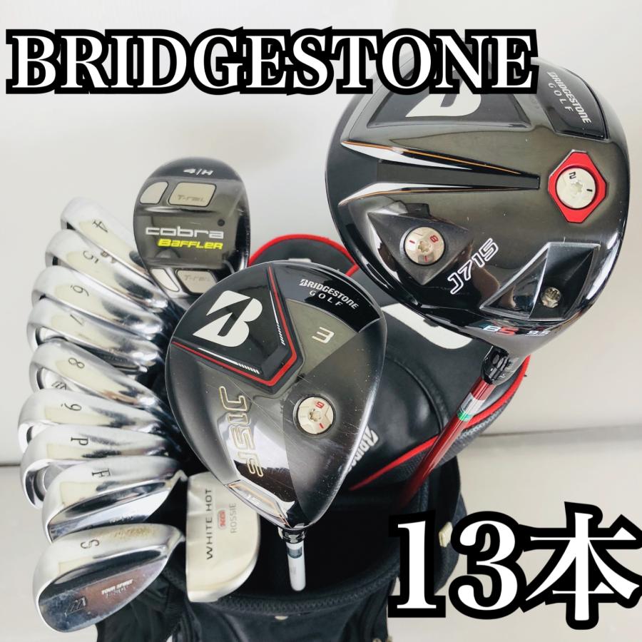 MIZUNO - MIZUNO ミズノ ブリヂストン メンズゴルフセット 豪華13本 初心者 入門 豪華 13本 BRIDGESTONE ブリヂストン MIZUNO ミズノ メンズ
