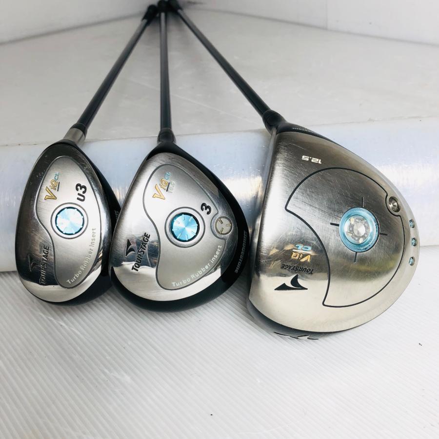 レディース ブリヂストン TOUR STAGE ViQ CL ゴルフセット クラブ