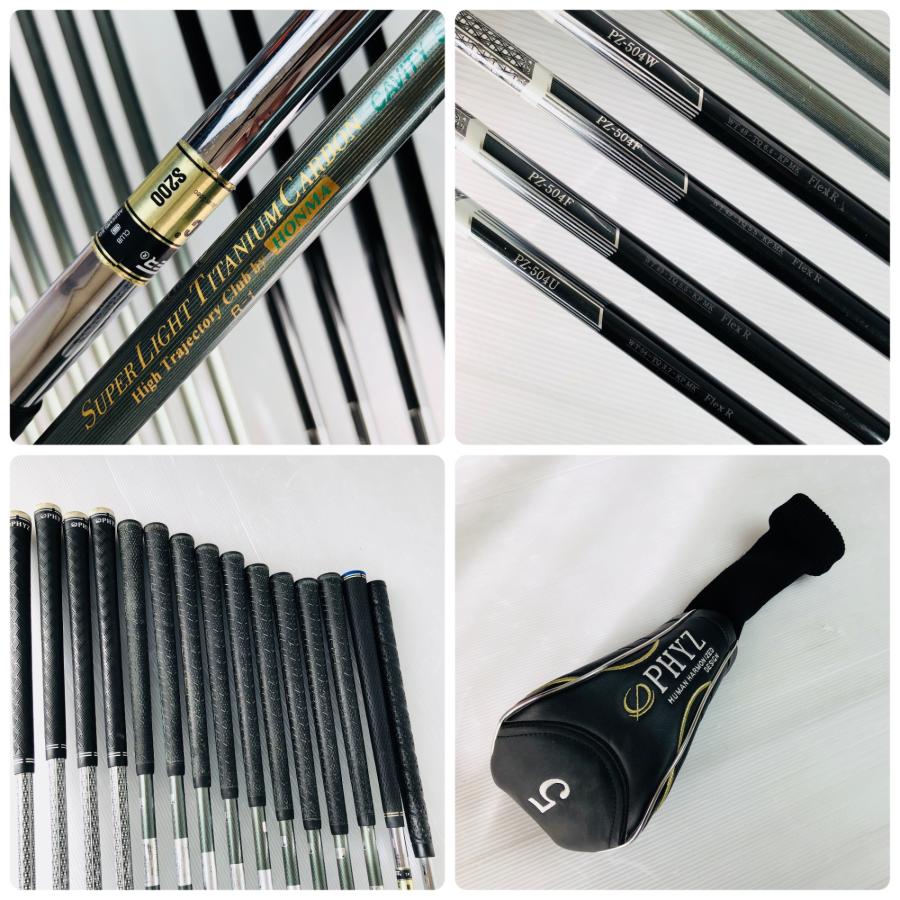 豪華 15本 ブリヂストン PHYZ ファイズ HONMA ホンマ メンズ