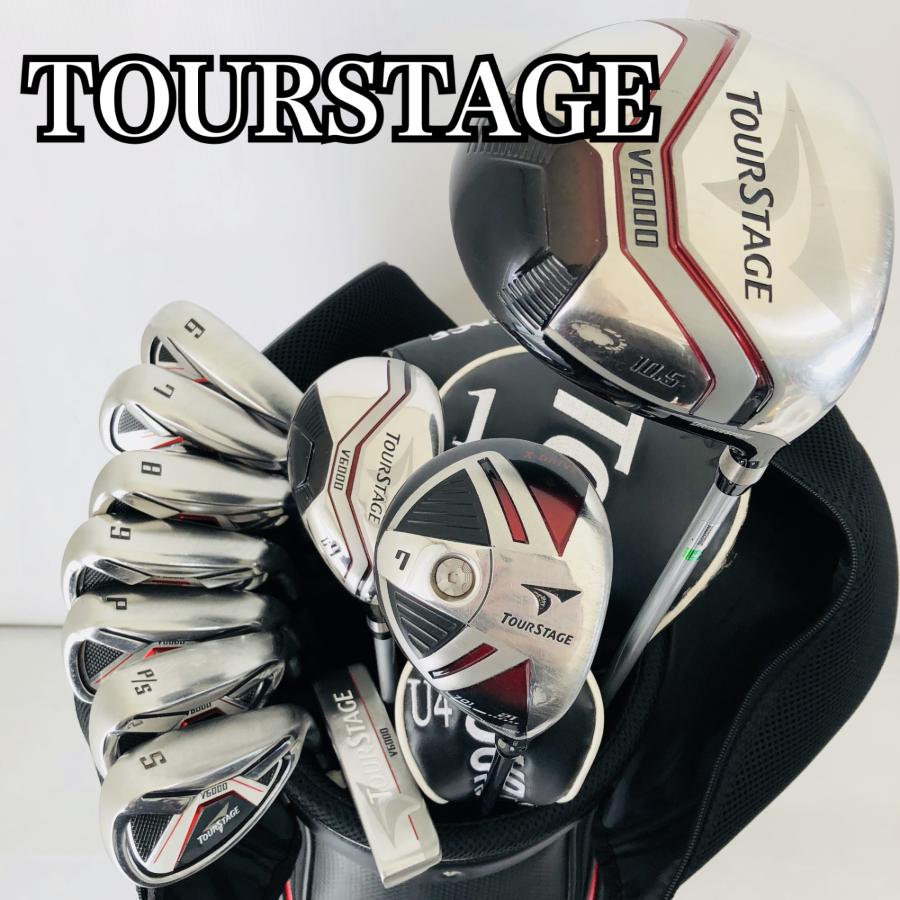 バッグ付 BRIDGESTONE ブリヂストン TOUR STAGE ツアーステージ メンズ