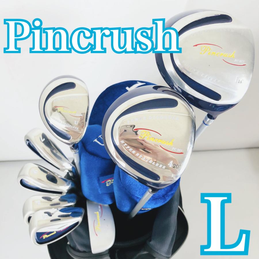 レディース Pincrush ピンクラッシュ ゴルフセット クラブ
