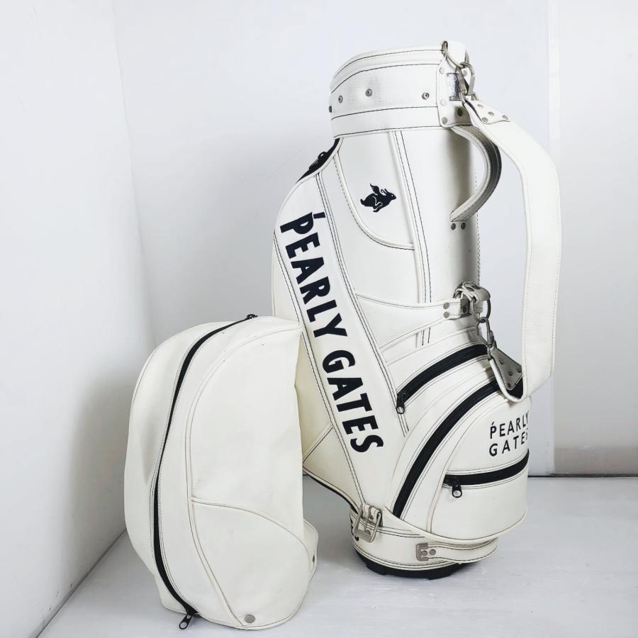 ☆新品☆PEARLY GATES ゴルフバッグ ホワイト 超入手困難 ☆新品
