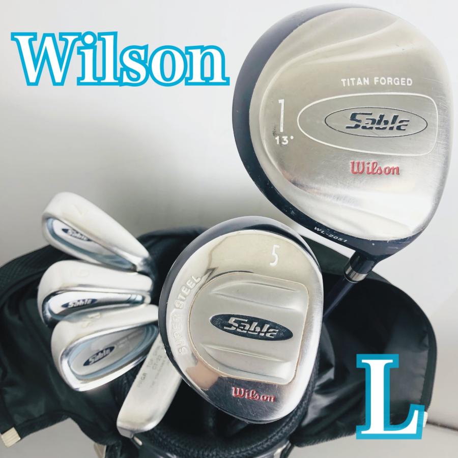 レディース Wilson ウィルソン Sableセーブル ゴルフセット