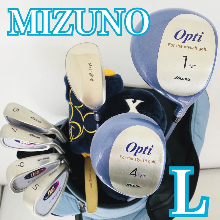 Mizuno Opti レディースゴルフクラブセット レディース MIZUNO ミズノ Opti オプティ ゴルフセット クラブ