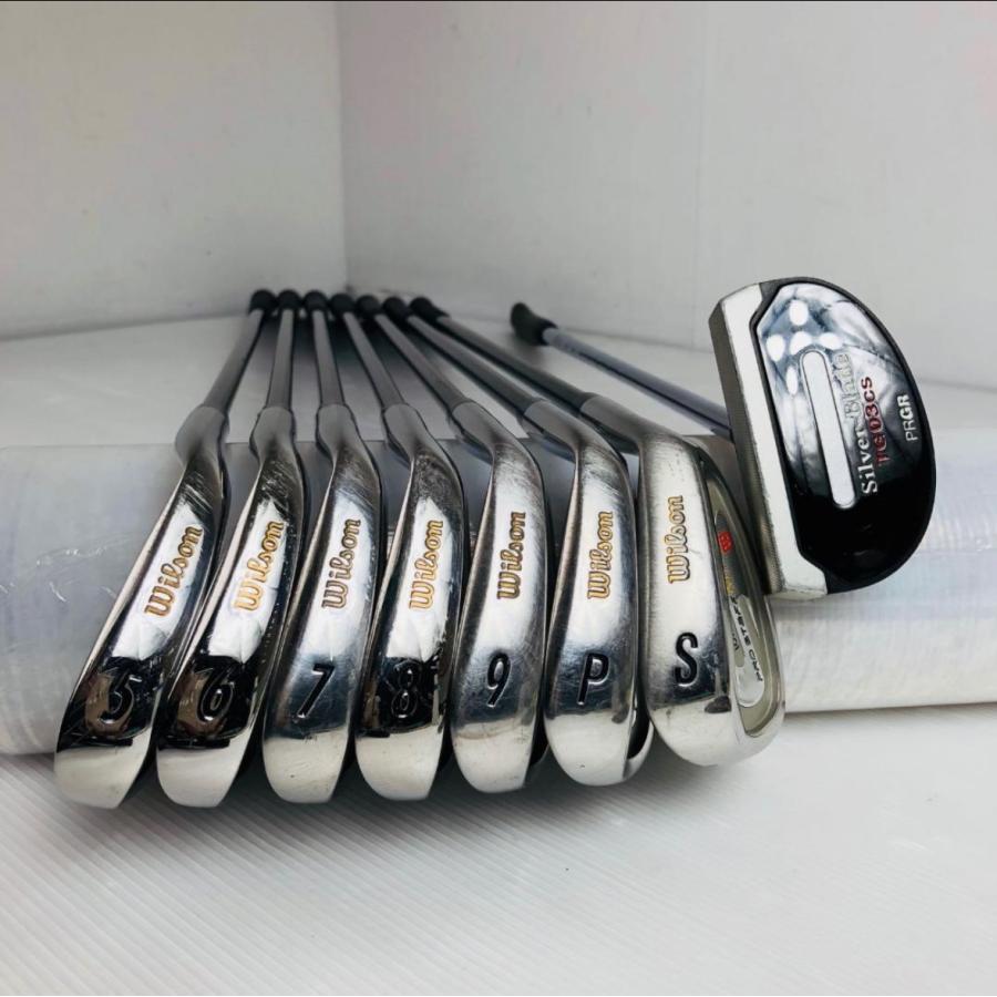 X302 Cleveland WILSON メンズ ゴルフ クラブセット 12点 Wilson ウィルソン メンズ ゴルフセット クラブ セット 初心者 入門