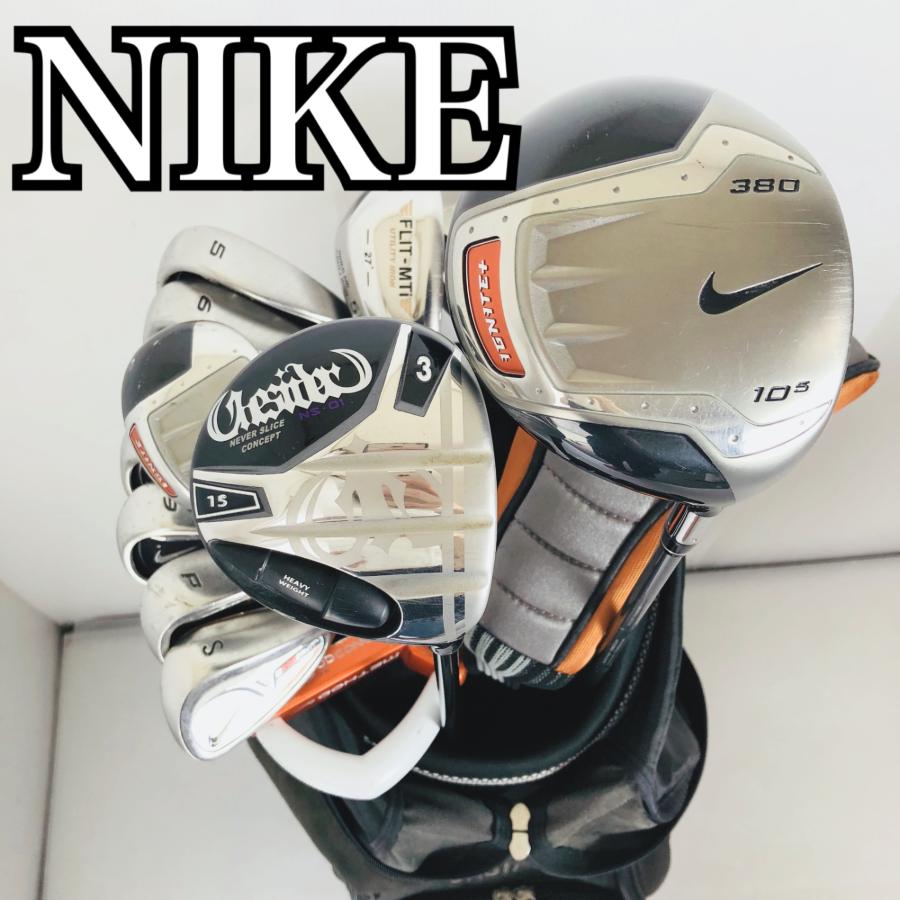 NIKE - ナイキ ゴルフクラブセット 希少 オールNIKE ゴルフ フルセット ナイキ クラブセット ゴルフ