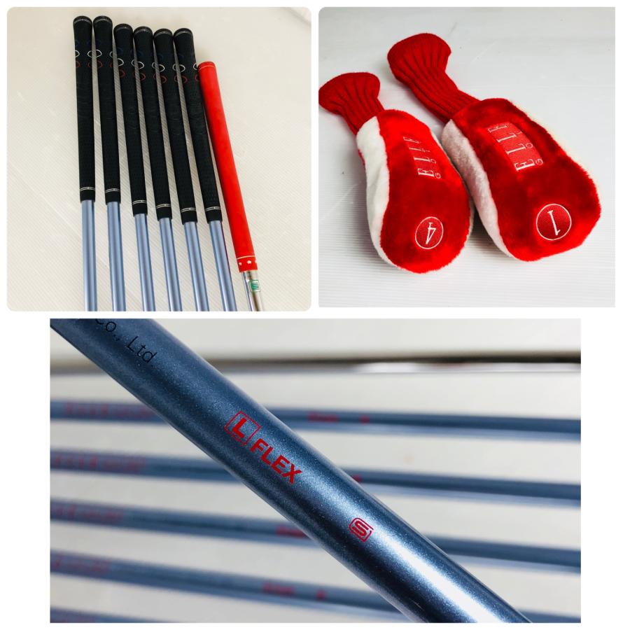 良品　レディースゴルフクラブ セット　ELLE 初心者向け レディース ELLE エル ゴルフセット クラブ セット 初心者 入門