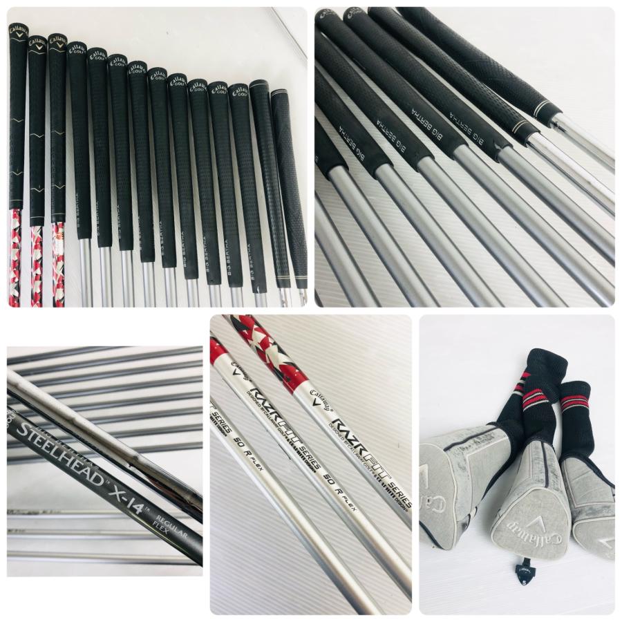 ⭐️メンズゴルフクラブセット　キャロウェイ　テーラーメイド　他⭐️022 豪華 14本 Callaway キャロウェイ TaylorMade テーラーメイド