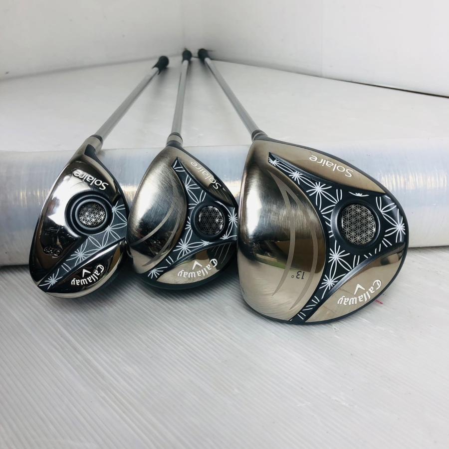 Callaway - キャロウェイ　ソレイユ　レディース ゴルフセット　現行モデル　初心者　L 超人気】現行 キャロウェイ ソレイユ レディースクラブセット 8