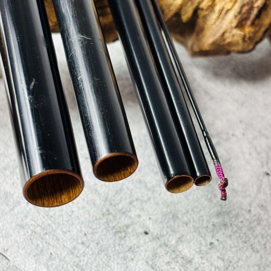 鶴一花 香雪 15尺 紀州竹竿 ヘラブナ ヘラ竿 籐うるし合わせ握り竿袋