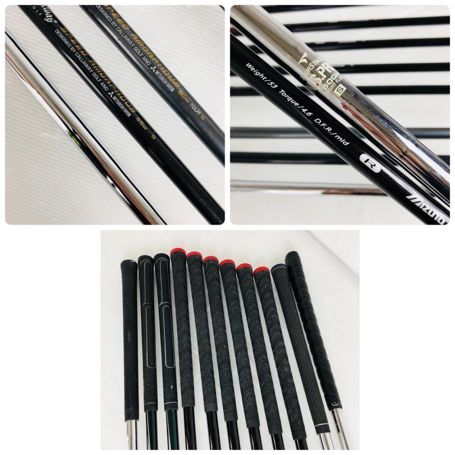 メンズ ゴルフクラブセット フルセット キャロウェイ ミズノ 初心者 一式 MIZUNO ミズノ ゴルフ メンズ BR-X クラブセット やさしい