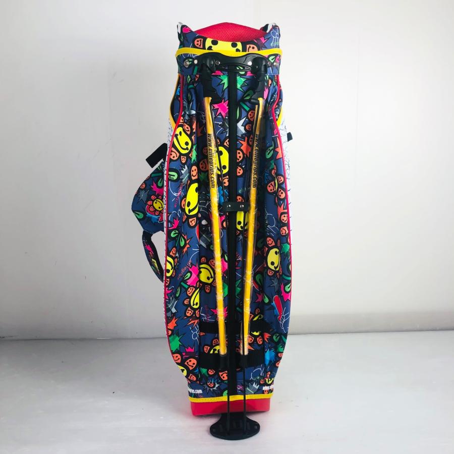 未使用品 エリートグリップ ハッピースマイル 白クロコ キャディ