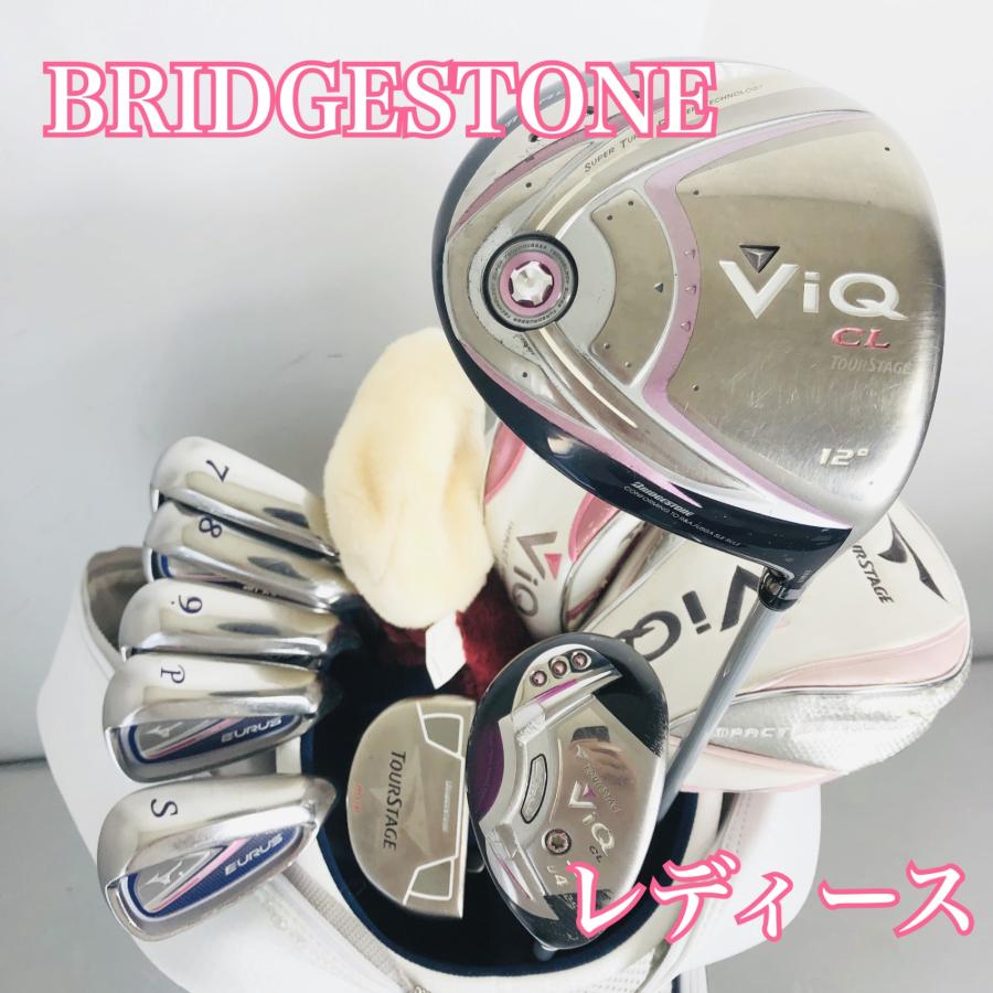 レディース ブリヂストン ミズノ マンシングウェア ゴルフバッグ付き パター付 レディース ブリヂストン Munsingwear マンシングウェア ゴルフ