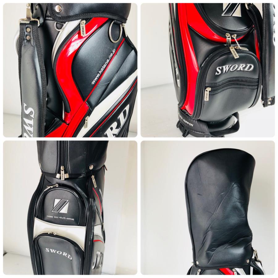 豪華 13本 カタナ SWORD スワード メンズ ゴルフ セットバッグ付き 豪華 13-本 KATANA カタナ SWORD スワード メンズ ゴルフセット