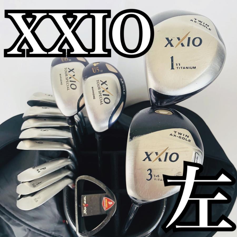 メンズ 初心者向け☆ゴルフクラブセット XXIO TaylorMade 豪華 13本 レフティ XXIO ゼクシオ TaylorMade テーラーメイド メンズ