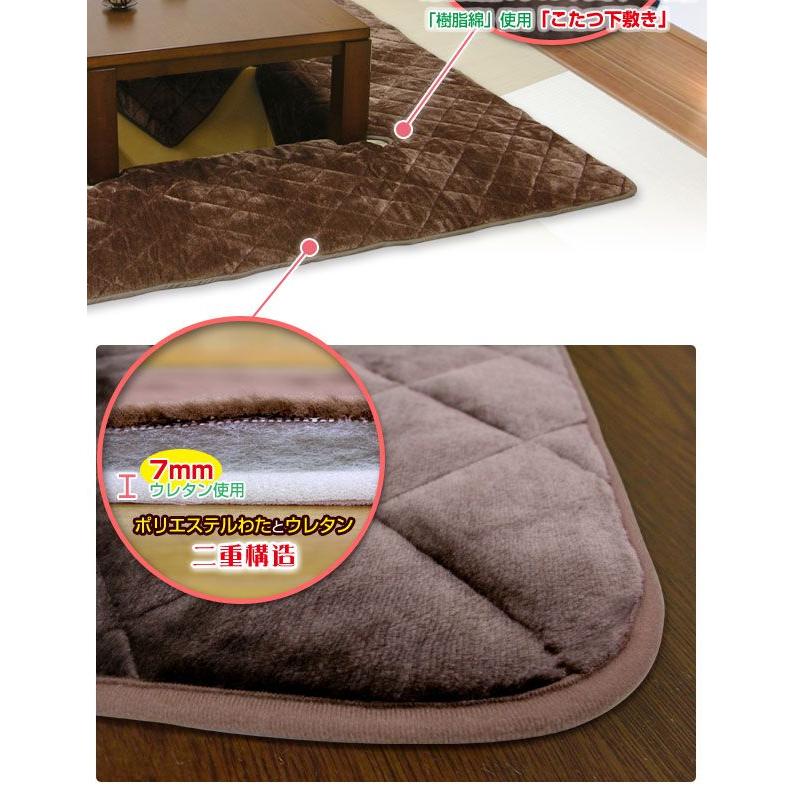 掘りこたつ下敷き 堀こたつカーペット こたつ下敷き 長方形 190×240cm