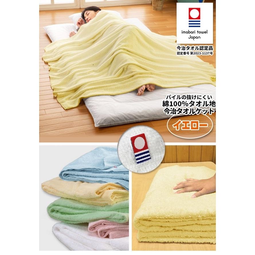 今治タオルケット シングル 140×190cm 日本製 国産 洗える 綿 タオル地