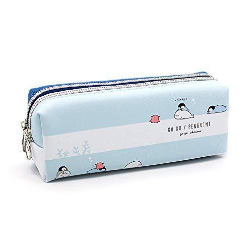 Seal限定商品 クラックス 筆箱 ペンケース ボックス タイプ 女の子 向け Gogo イキモノ ペンギン アザラシ 小学生 中学生 高校生 大人 一般 春夏新色 Turningheadskennel Com