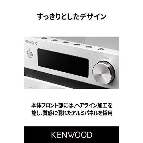 KENWOOD M-EB50-S コンパクトHi-Fiシステム Bluetooth対応 25W+25W シルバー｜ryouhinhonpo-2｜03