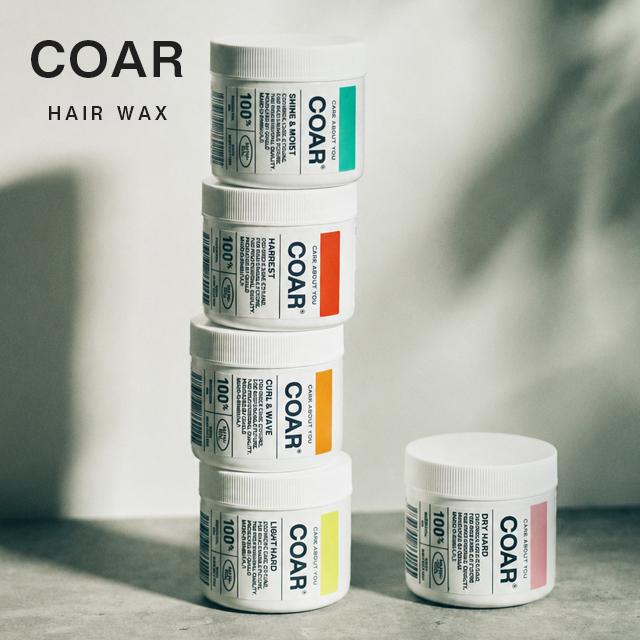 COAR WAX HARDEST　90g 5個 COAR（コア） ヘアワックス メンズ レディース メンズ柑橘系 ハード