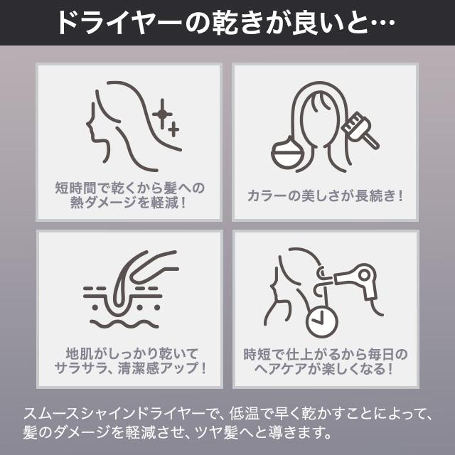 SALONIA サロニア ドライヤー スムースシャイン ヘアドライヤー SALONIA サロニア ドライヤー スムースシャイン ヘアドライヤー