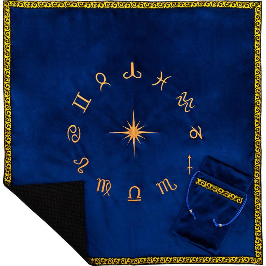 タロットクロス 星座 ベロア ベルベット 生地 滑り止め アルタークロス