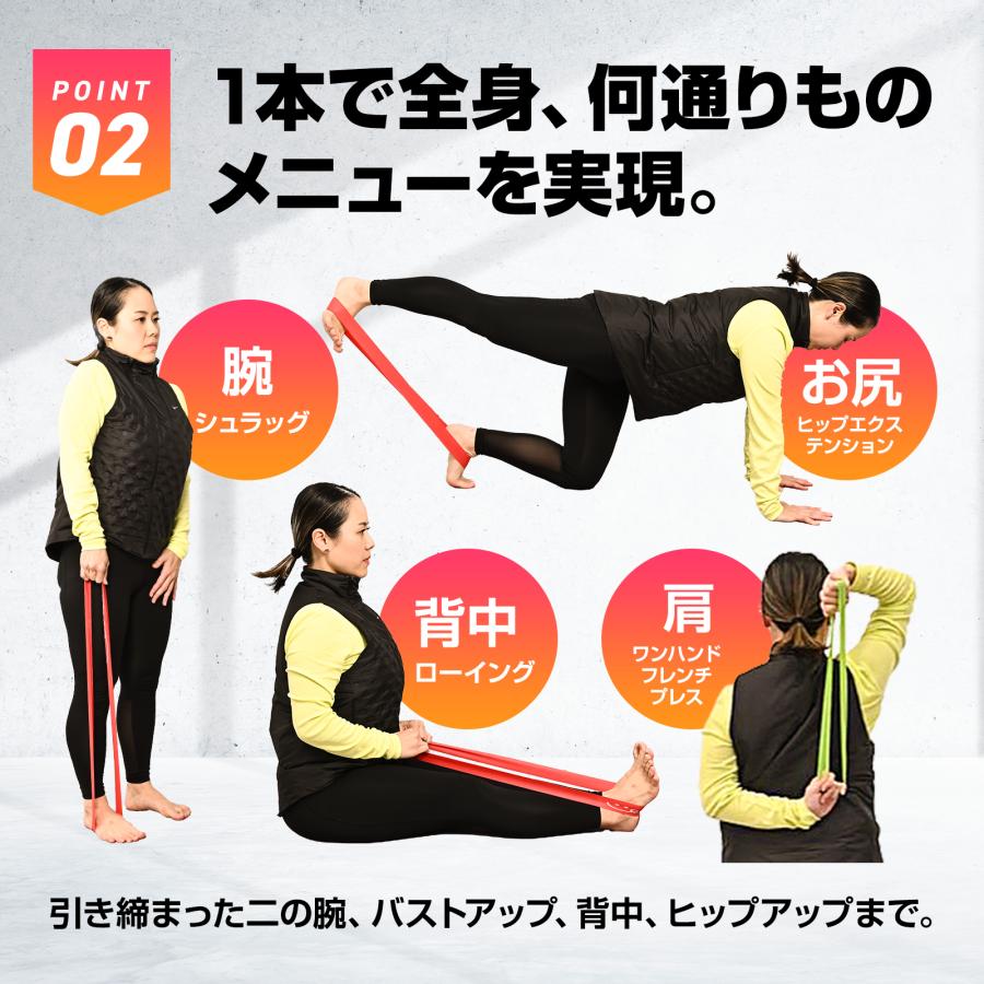 Wawalag公式】トレーニングチューブ 5本セット フィットネス