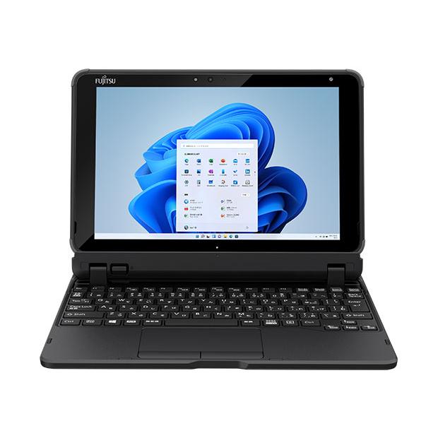 富士通 10.1 インチ arrows Tab EH FAREHT2 Celeron N4020 メモリ：4GB 128GB タブレットPC,防水 防塵 Wi-Fi 急速充電 前面+背面カメラ 展示品の画像