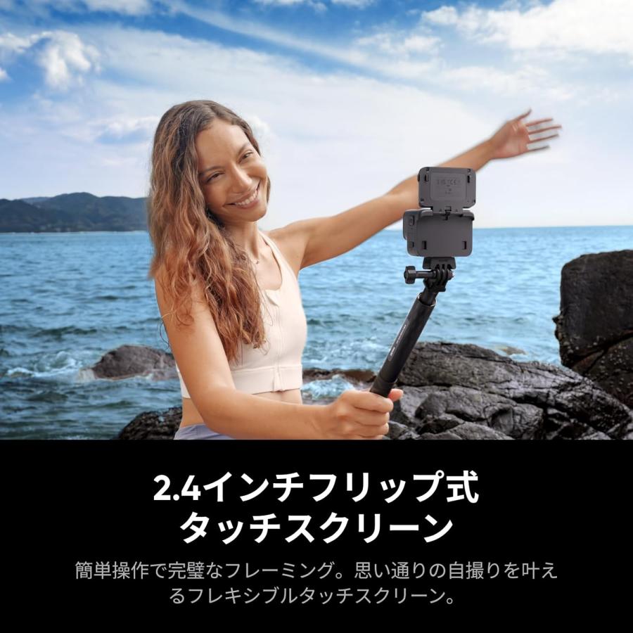 新品 Insta360 Ace Pro [ブラック] アクションカメラ CINSAAJA, 1.3 