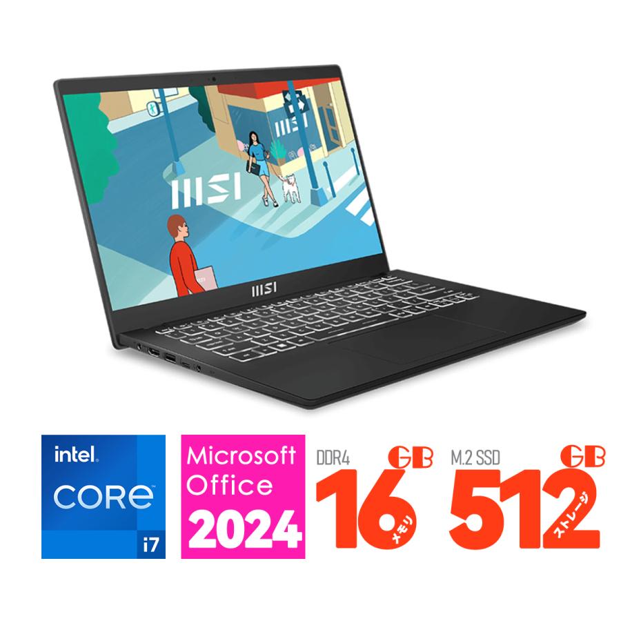 Modern 新品 MSI 14型 オリジナル 14 C13M 第13世代 インテル