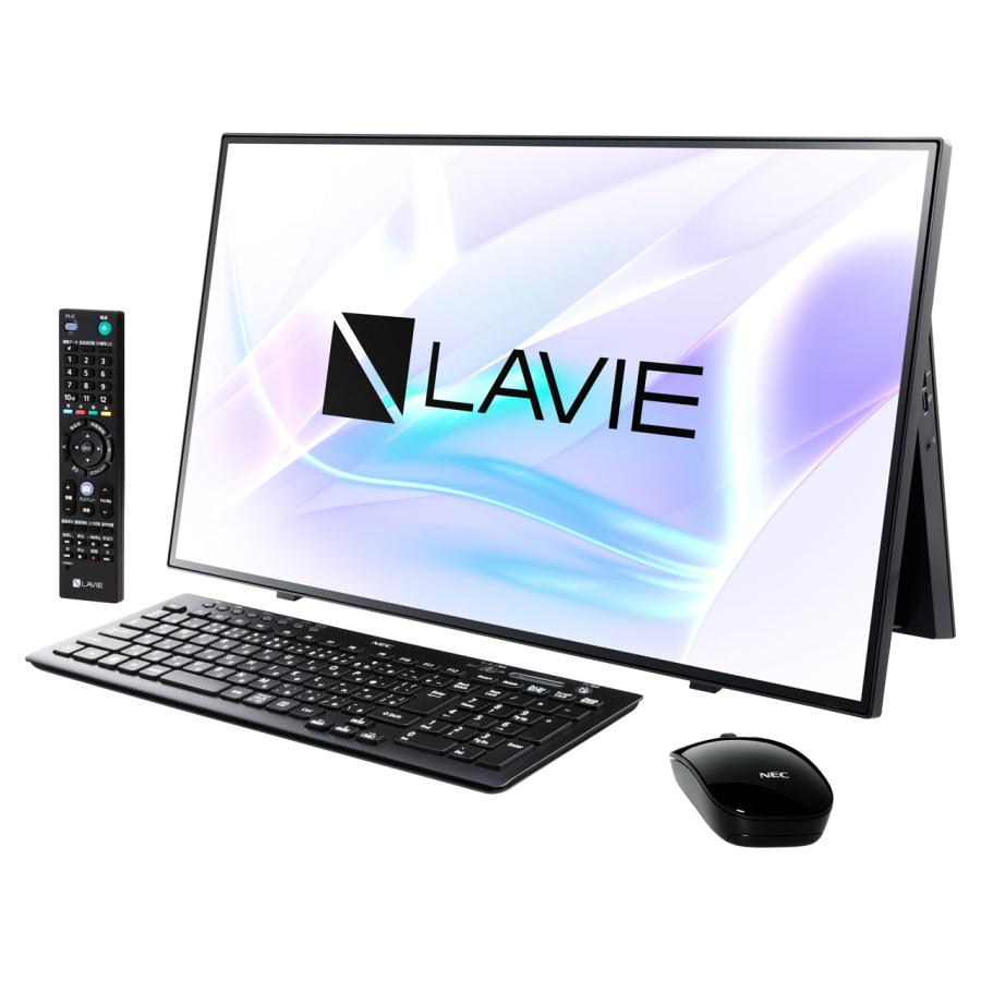 Office2021・LAVIE A27 A2797/CAB PC-A2797CAB 27型/インテル Core i7/16GB メモリ/4TB HDD/256GB SSD/Webカメラ/Wi-Fi 6/LAN/DVD メーカー再生品(新品同様)の画像