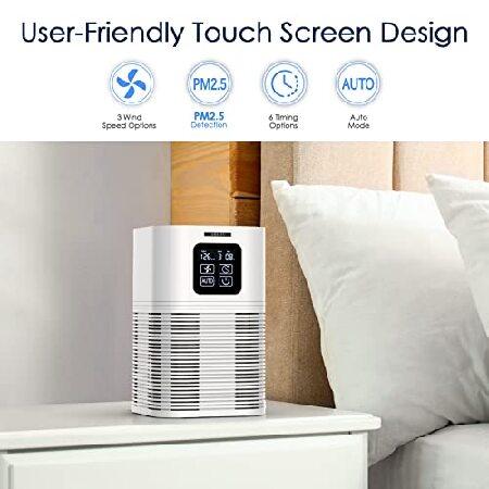 Air Purifiers for Bedroom Home Large Room 610 AMEIFU H13 Hepa Air Purifier Cleaner with Aromatherapy, with Air Filter for Pets Hair, Allergies,