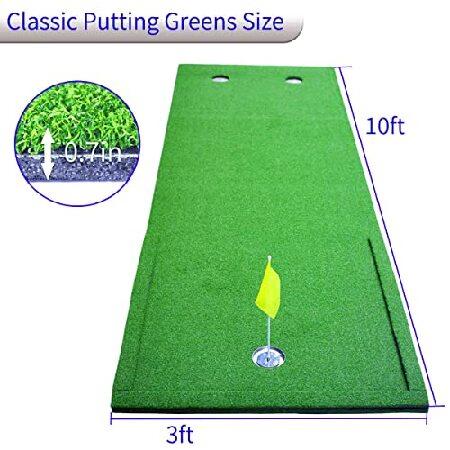 お買い得！ STORZON Putting Green Outdoor for Golf Practice Putting Matt for Indoors 3X10 【8115300314】(29274円)