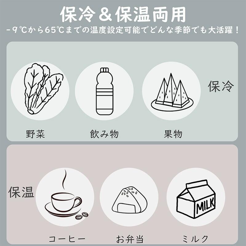 冷温庫 ミニ冷蔵庫 小型冷蔵庫 ポータブル 冷蔵庫 保冷庫 保温庫 小さい冷蔵庫 保温機 小型 温蔵庫 ペットボトル 卓上 ミニ 冷蔵庫 小さい 車載 家庭｜ryouhinsya｜03