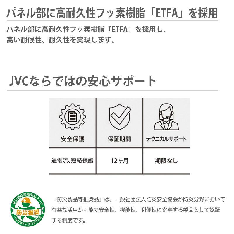 欠品 JVC ケンウッド ポータブルソーラーパネル BH-SP68-C 68W アウトドア キャンプ スマホ充電 停電 災害 DIY 屋外 非常時 電源 AC DC Jackery ポータブル電源｜ryousou-ya｜05