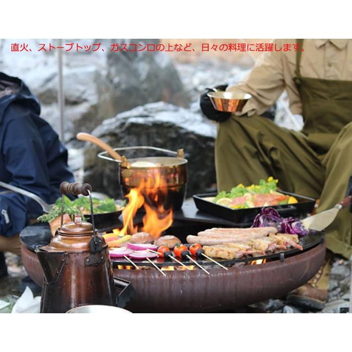 正規品 コッパーオークポット 86236 日本製 銅製鍋 アウトドア