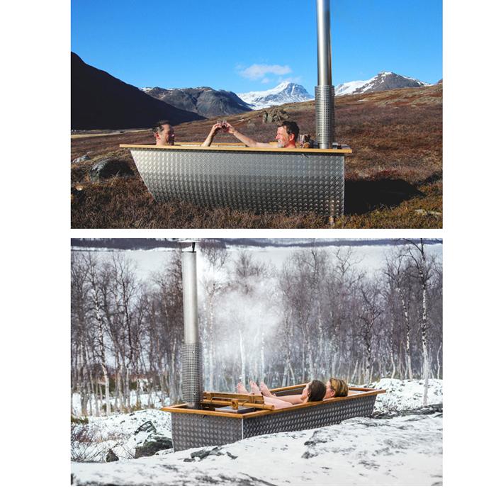 正規品 好きな場所でバスタイム Hikki 薪風呂 ボヘメン Bohemen 112000