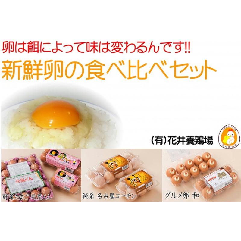 農場直送 新鮮卵の食べ比べセット 30個入り 純系 名古屋コーチン グルメ卵 和 なごみ 元気くん 愛知県産 卵かけごはんtkg 卵黄 花井養鶏場 送料無料 4102 両総屋yahoo 店 通販 Yahoo ショッピング