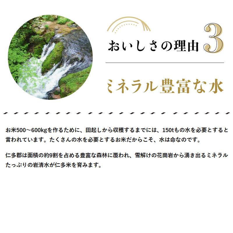 令和5年産 産地直送 出雲國仁多米 堆肥施用米 3kg お米 ライス ご飯 米 島根県｜ryousou-ya｜05